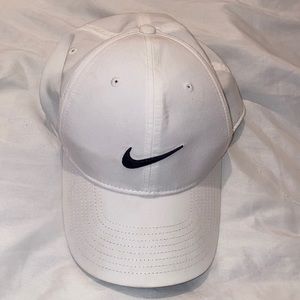 White Nike hat!